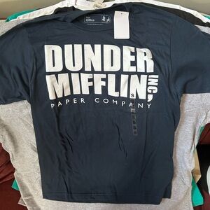 Dunder Mifflin The Office Dark Blue Tee